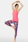 Zelocity Snug Skin Fit Leggings - Fire Red Print — thumbnail 4
